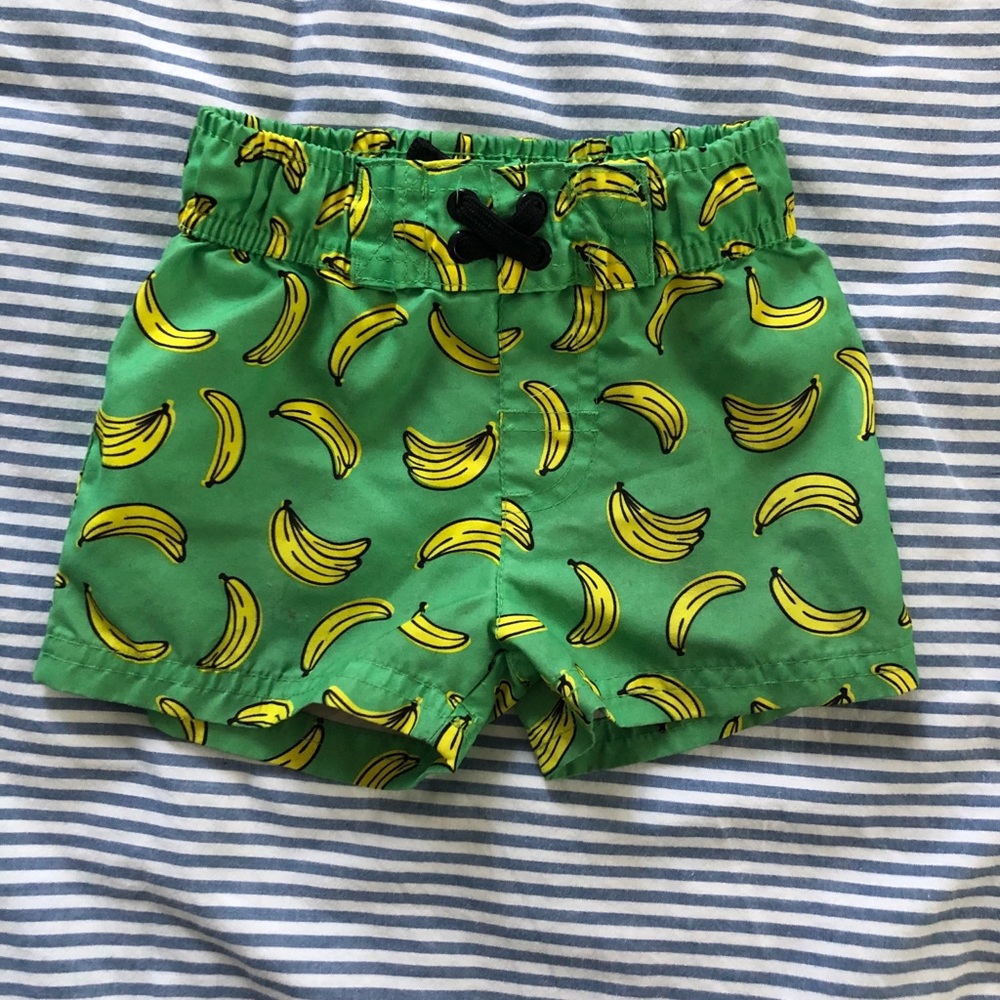 Banana swim trunks 3-6m